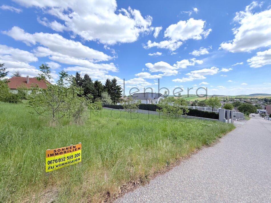 Großzügiges Baugrundstück 987m² in Ernstbrunn
