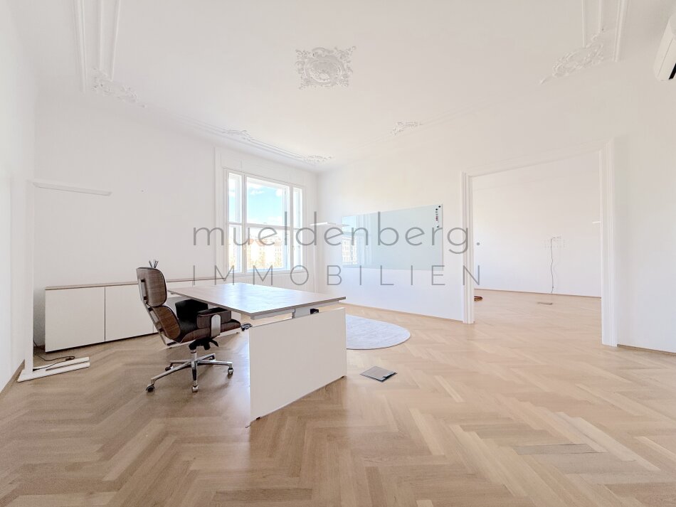 Modernes 4-Zimmer Büro am Naschmarkt!