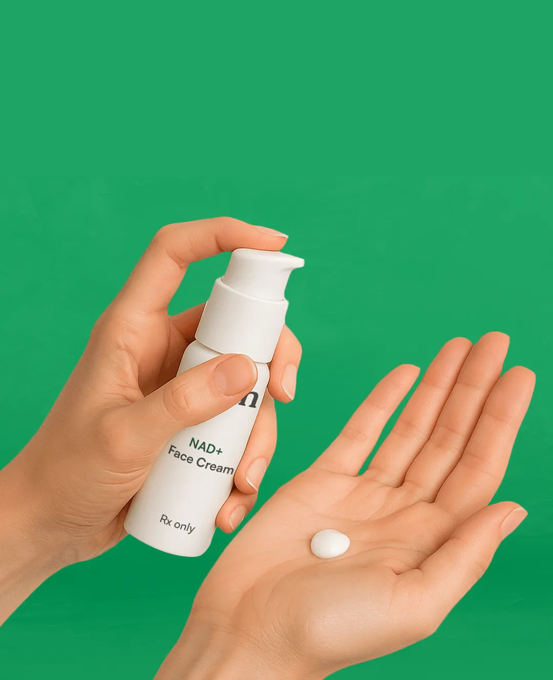 NAD+ Face Cream Bottle