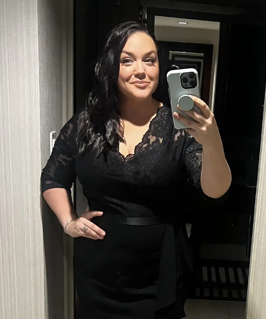 Mandy after losing 70+ pounds