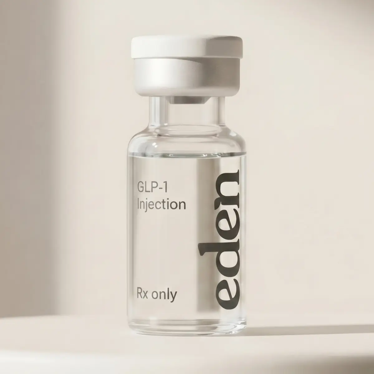 GLP-1 Injectable vial for an article comparing Foundayo and Zepbound for weight loss