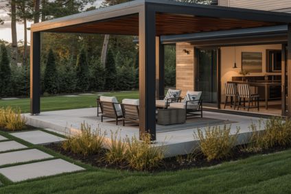 modern pergola
