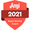 Angie's List Super Service Award 2021 badge