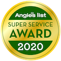 Angie's List Super Service Award badge
