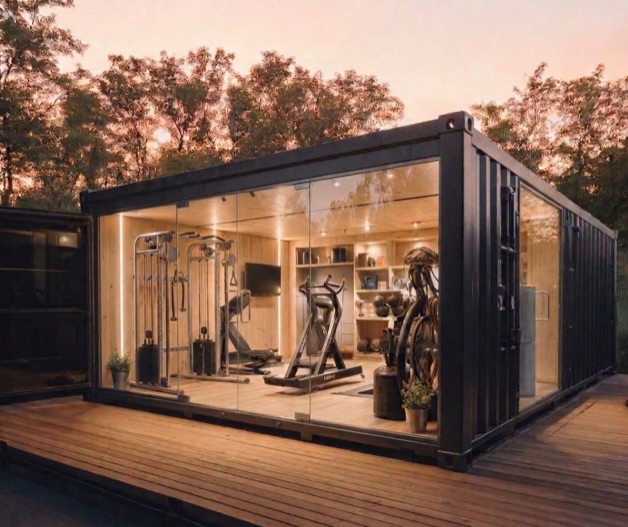 Container Gym exterior