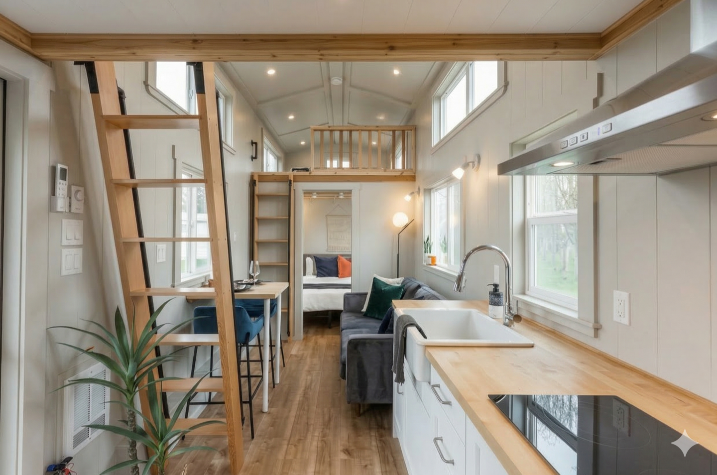 Tiny Home on Wheels interior