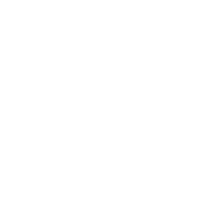 White intersecting curved lines forming a symmetrical diamond pattern on black background.