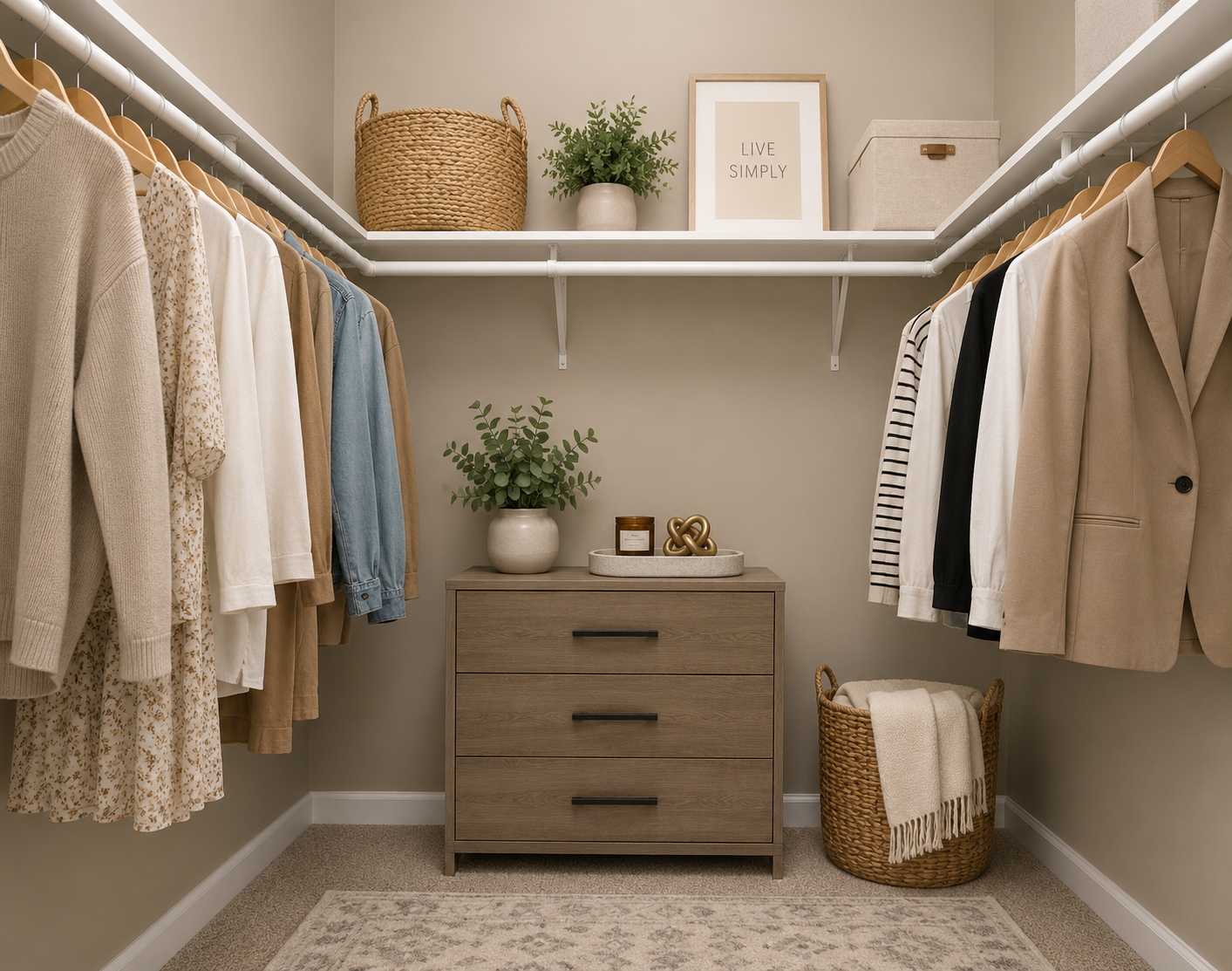 Walking closet