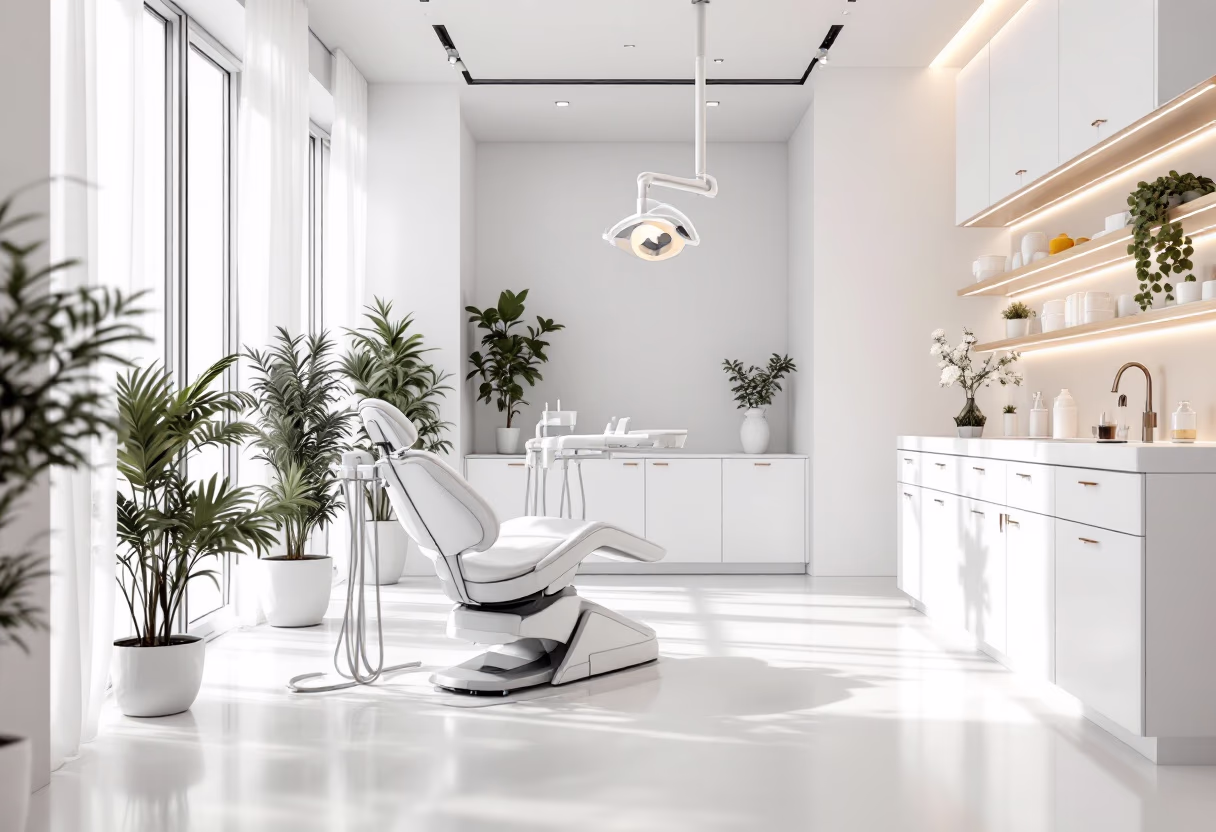 [background image] landscape (for a dental office)
