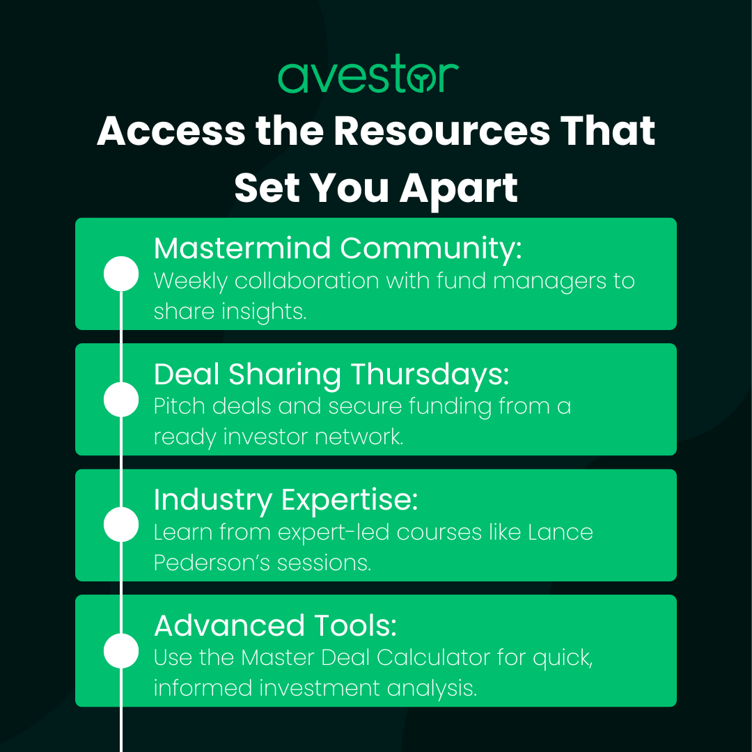 Infographic format of Avestor's benefits: cost savings, streamlined management, and growth. 