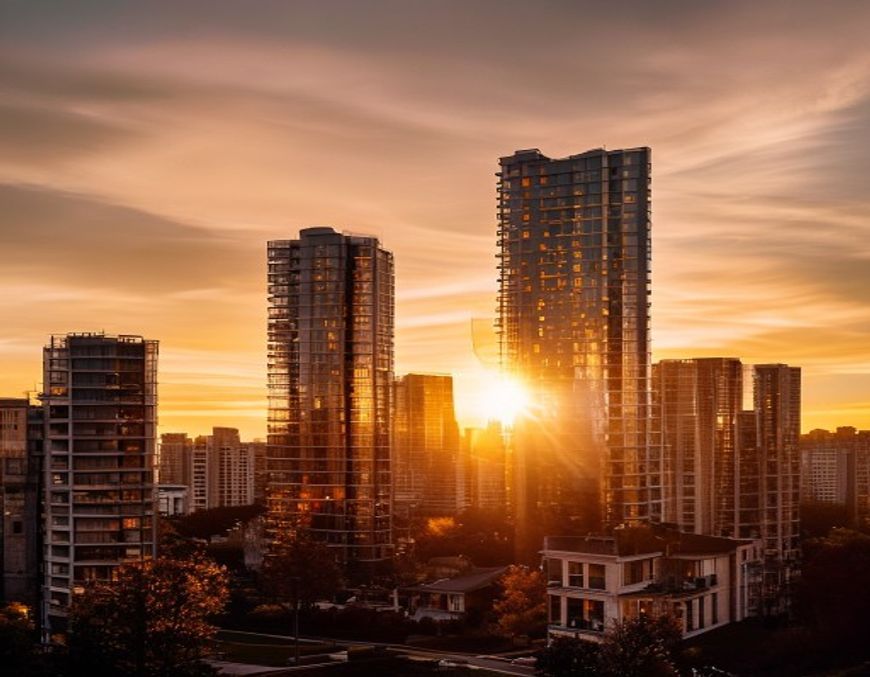 Scarborough rental condo and house skyline