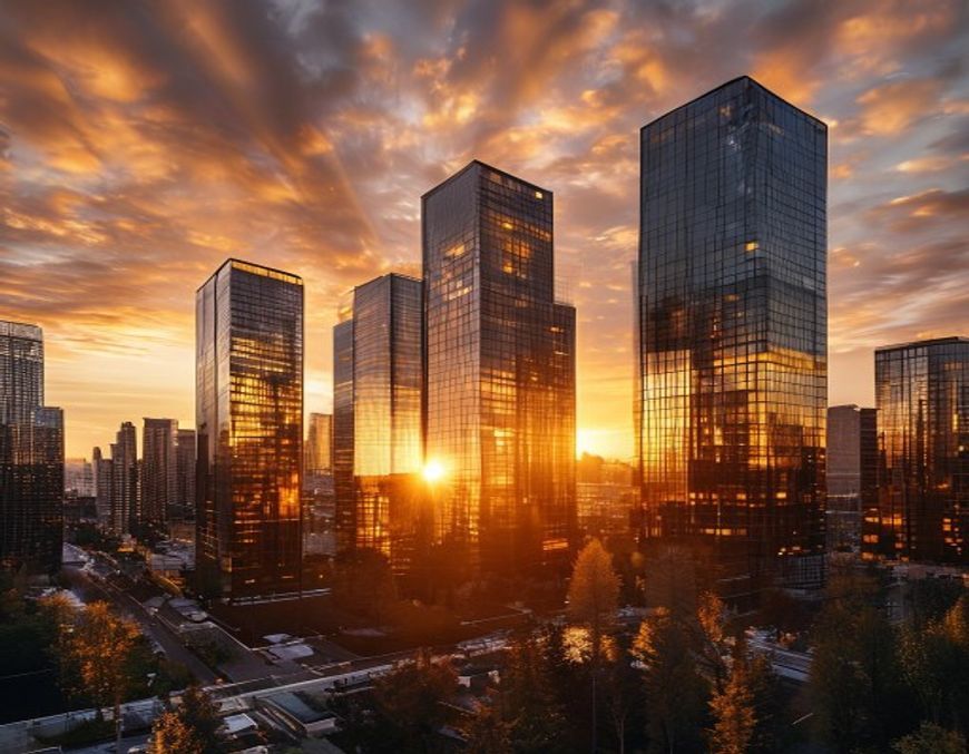 Vaughan rental condo and house skyline