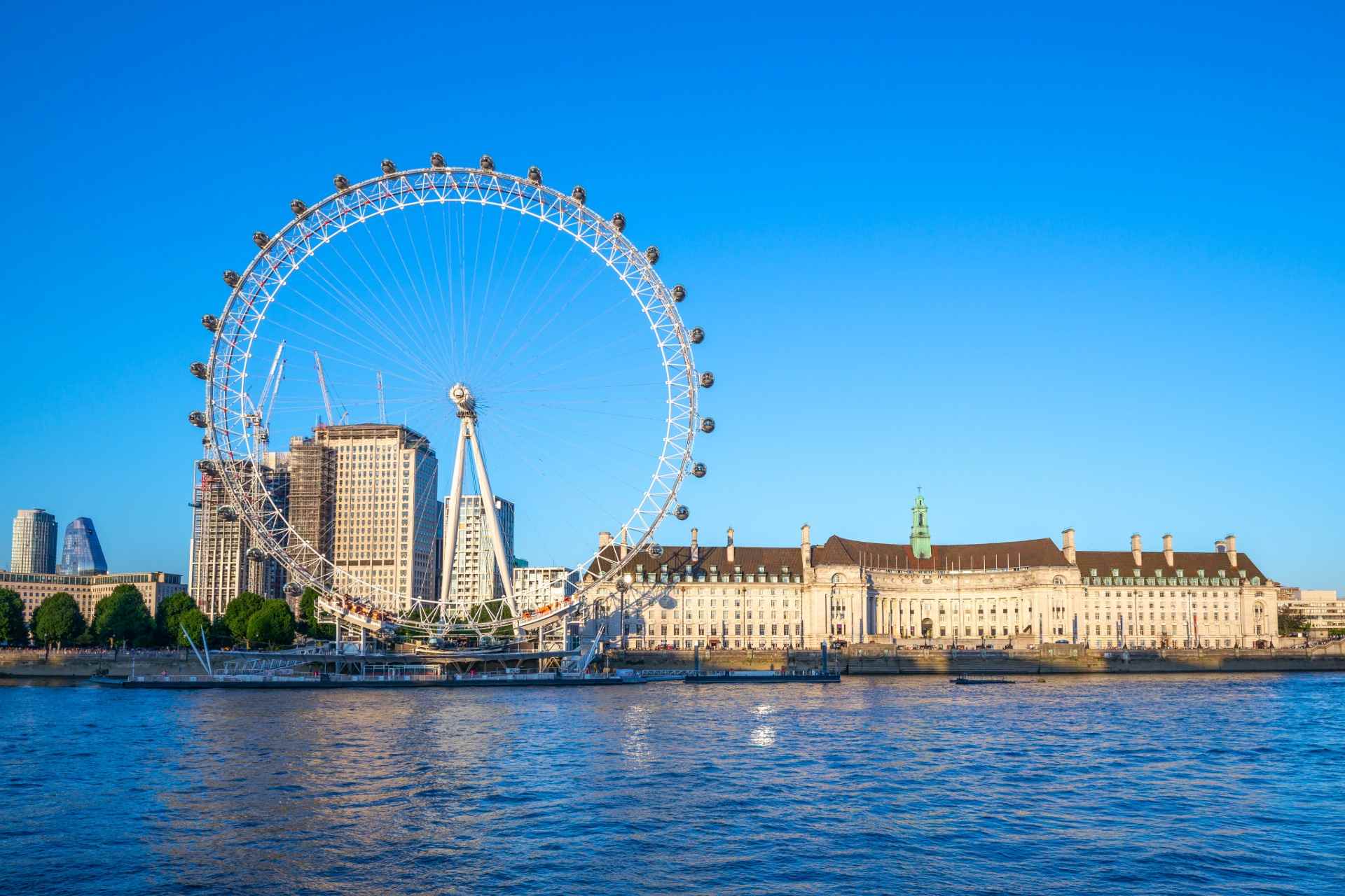 The London Eye in Summer