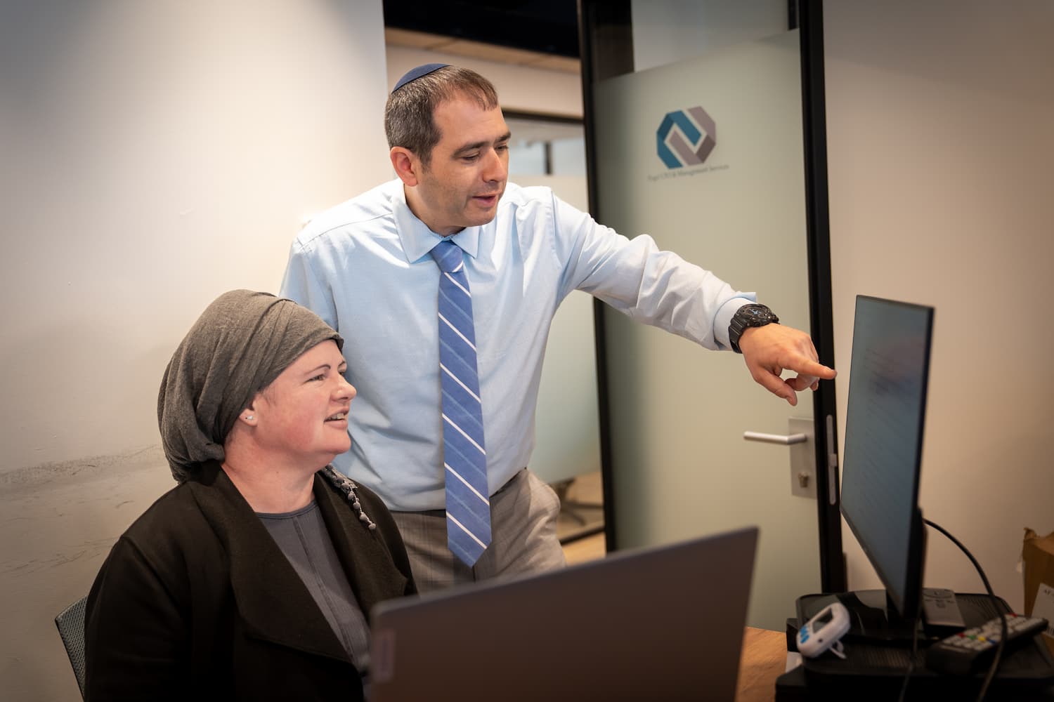 Fogel CFO finance team at work