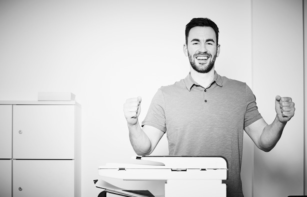 James Druckerservice. Ihr intelligenter Assistent für Toner-Nachbestellung.