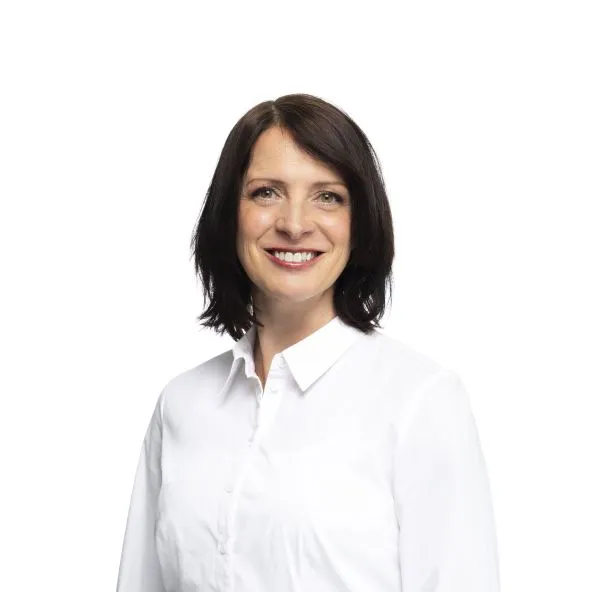 Porträt von Kerstin Jüngling, Mitarbeiterin im Verkaufsteam.