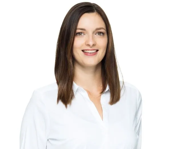 Porträt von Katharina Orf, Mitarbeiterin Personal- und Organisationsentwicklung
