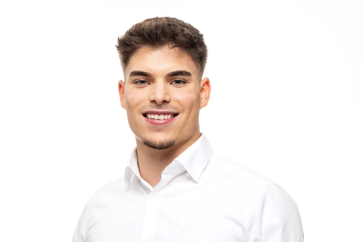 Porträt vonFabrizio Möser, Azubi 3. Lehrjahr