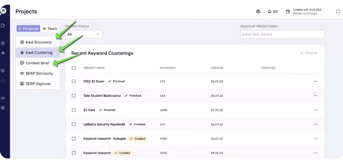 saas seo platform