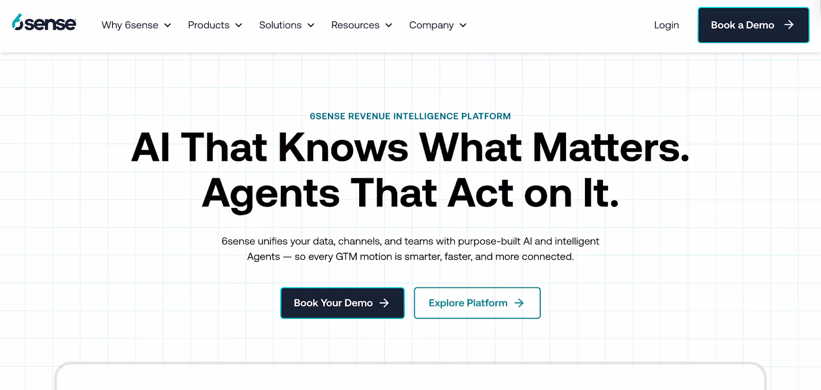 6sense homepage