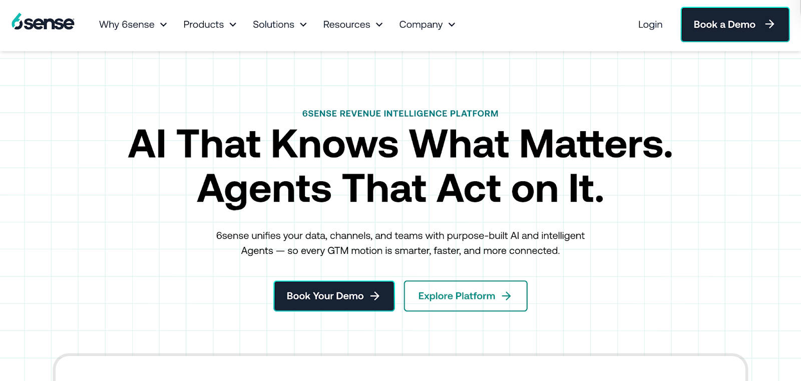 6sense homepage