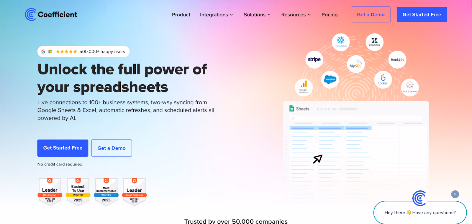 Coefficient homepage