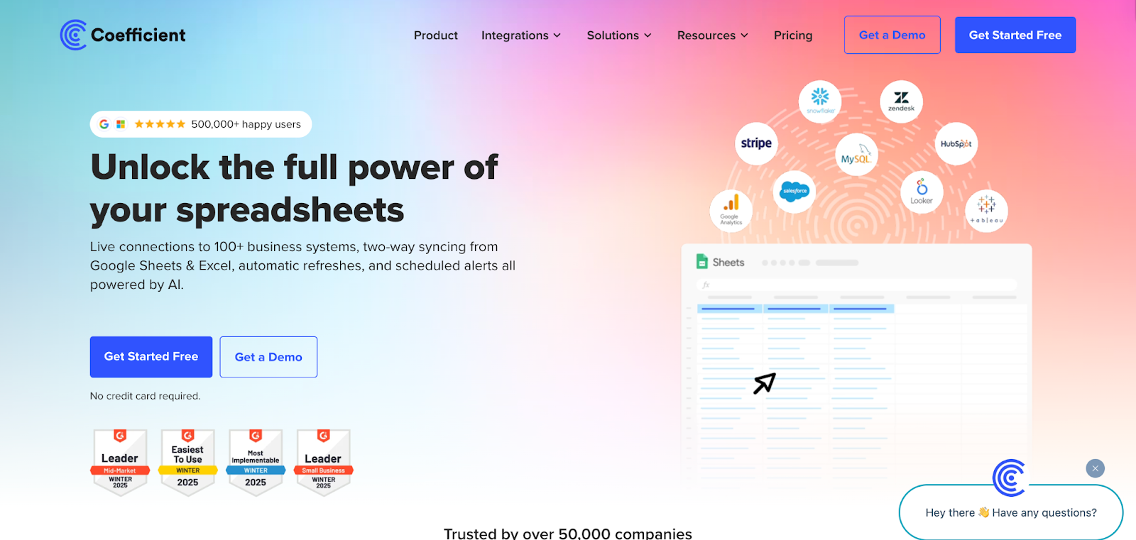 Coefficient homepage