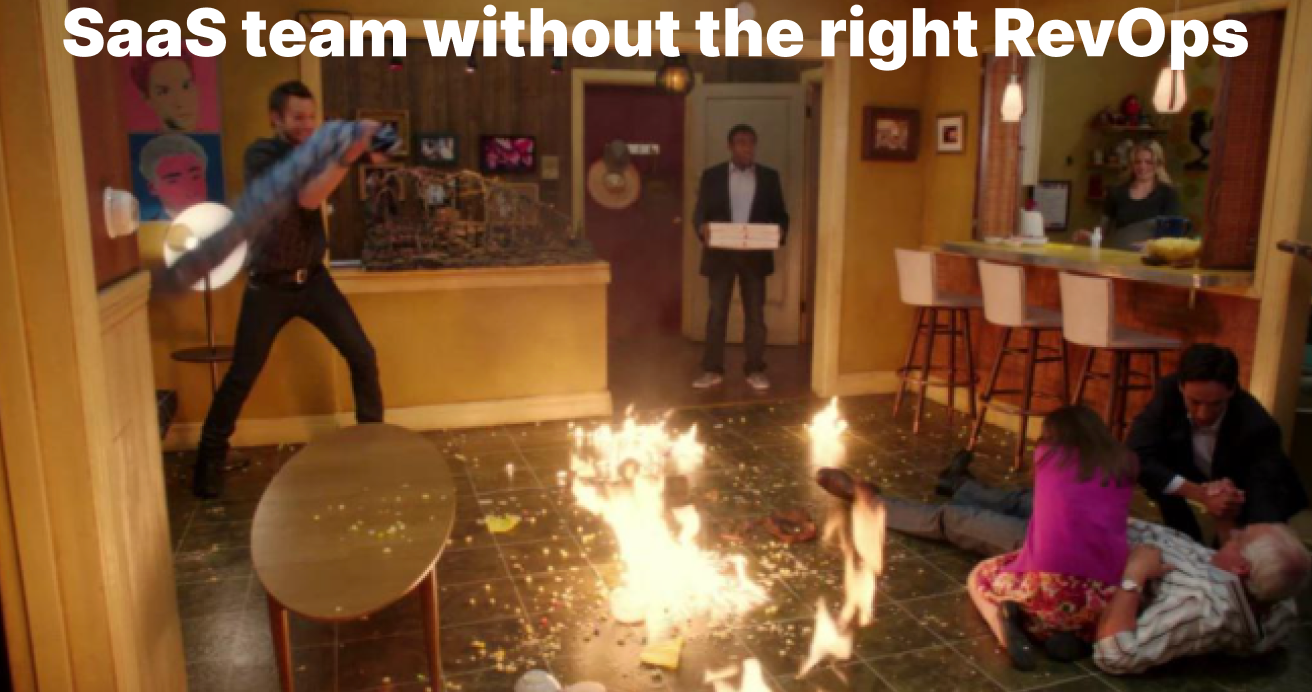 SaaS team without the right RevOps