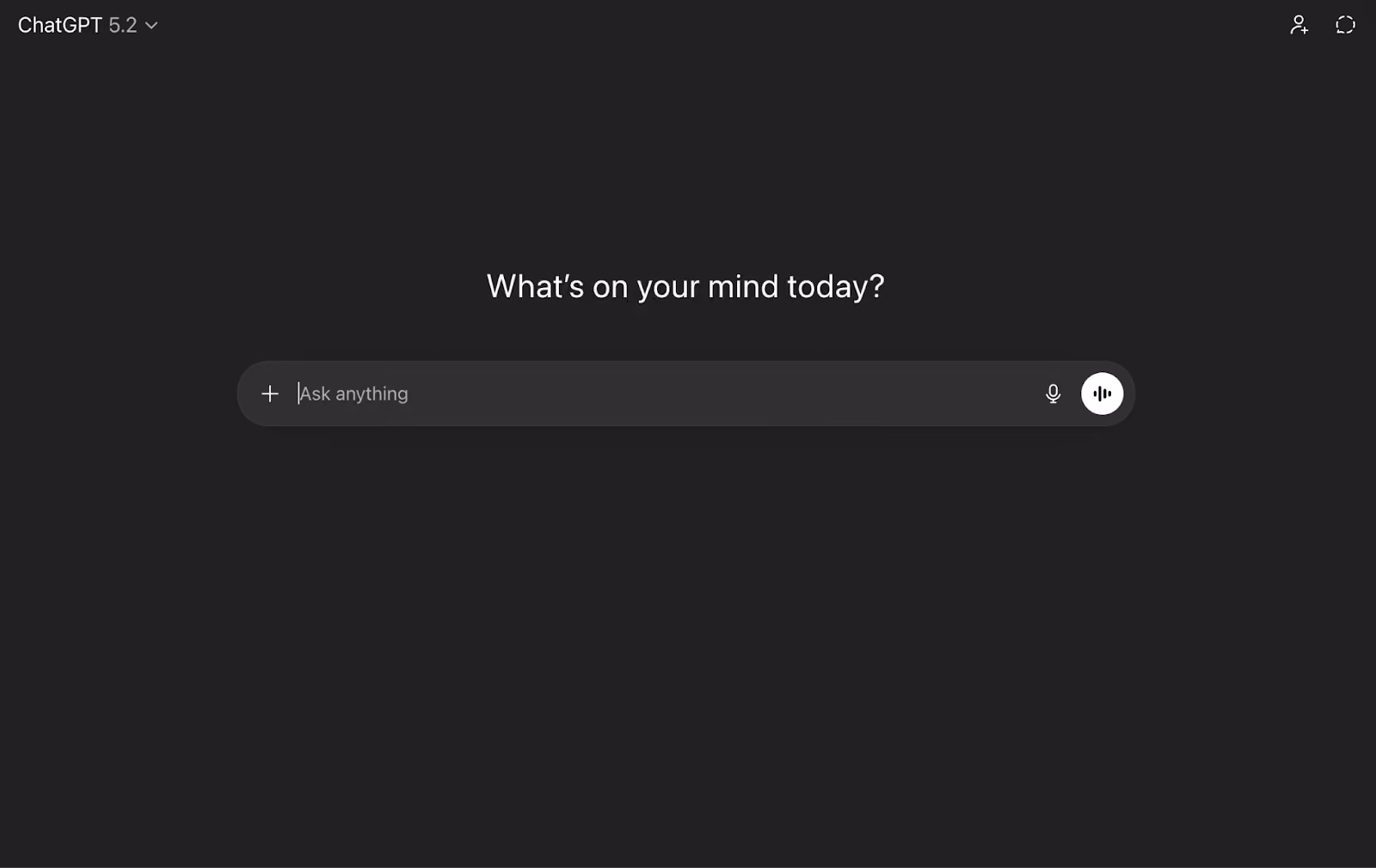 ChatGPT Homepage