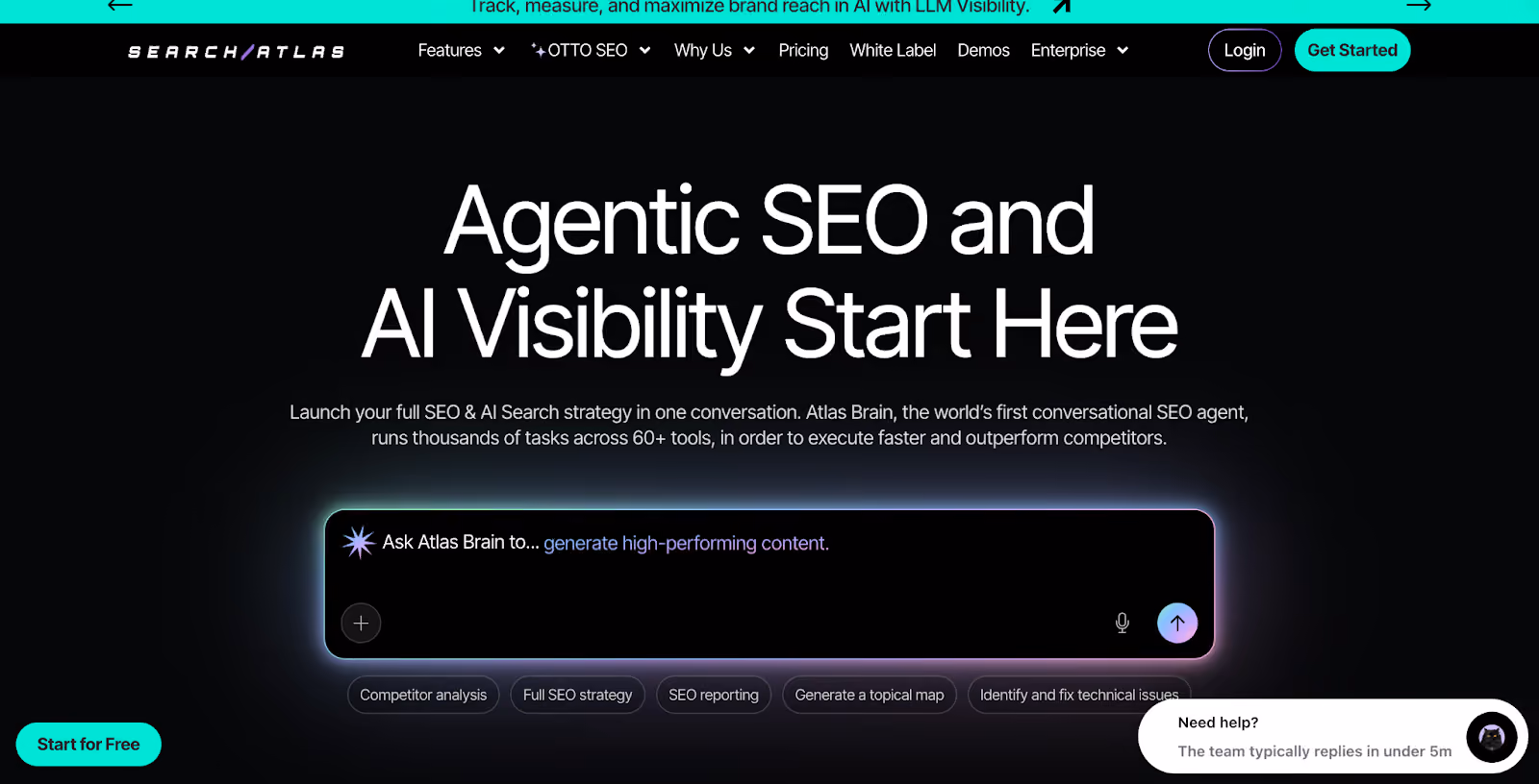 Search Atlas Homepage