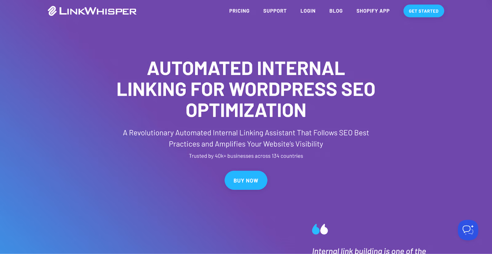 Link Whisper Homepage