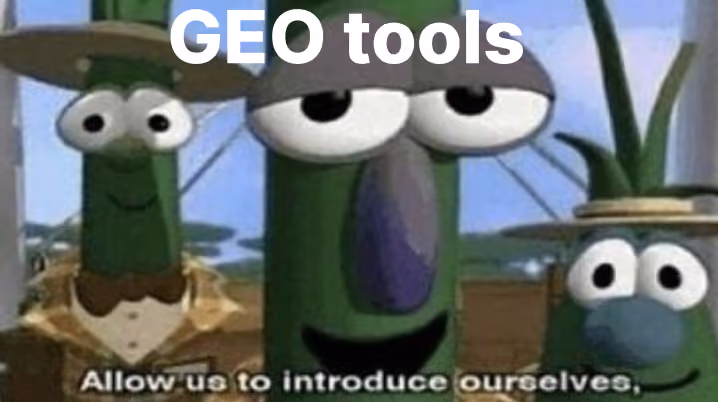 GEO tools, allow us to introduce ourselves