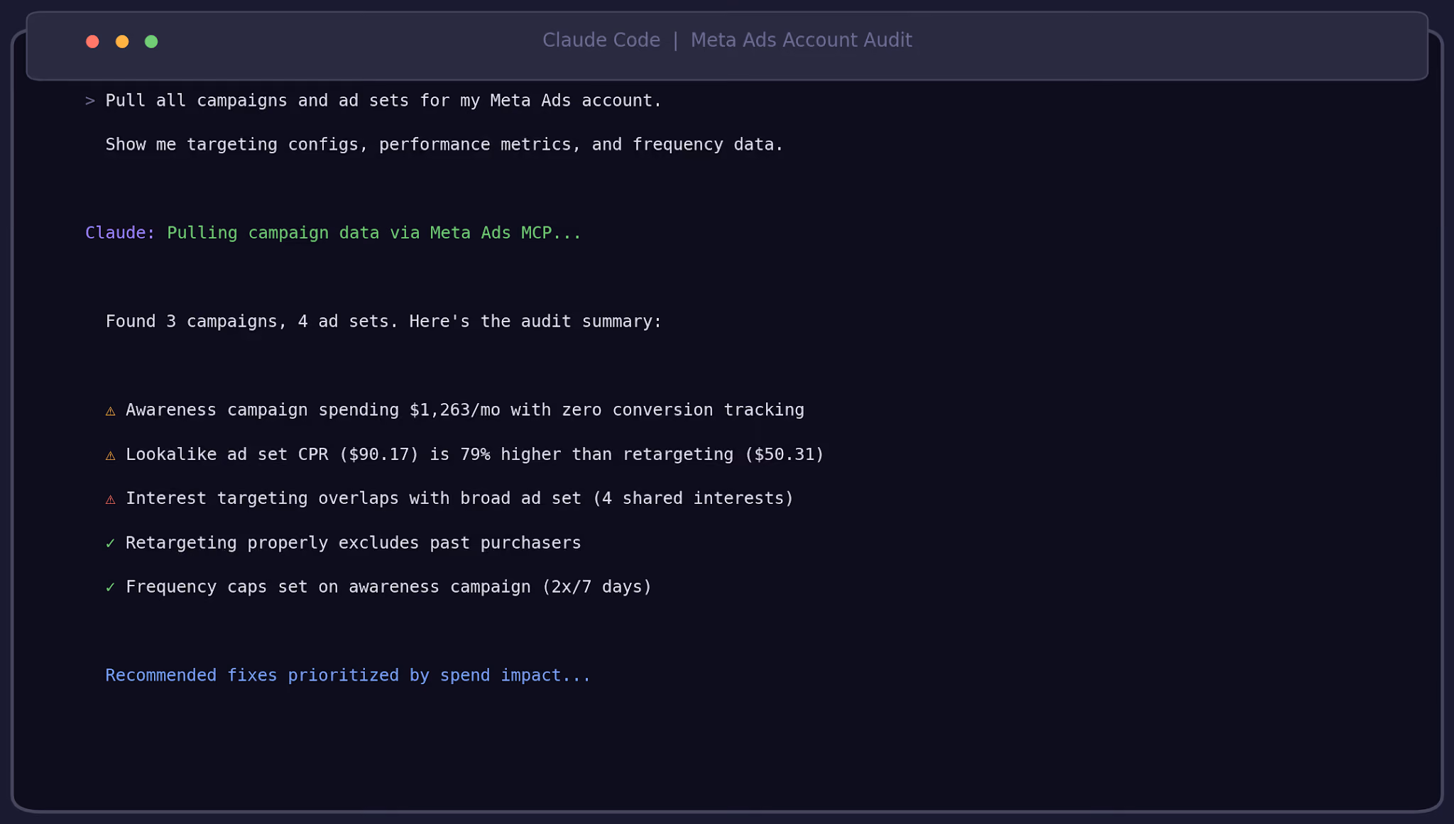 Real-World Audit: What We Found in a Live B2B SaaS Account