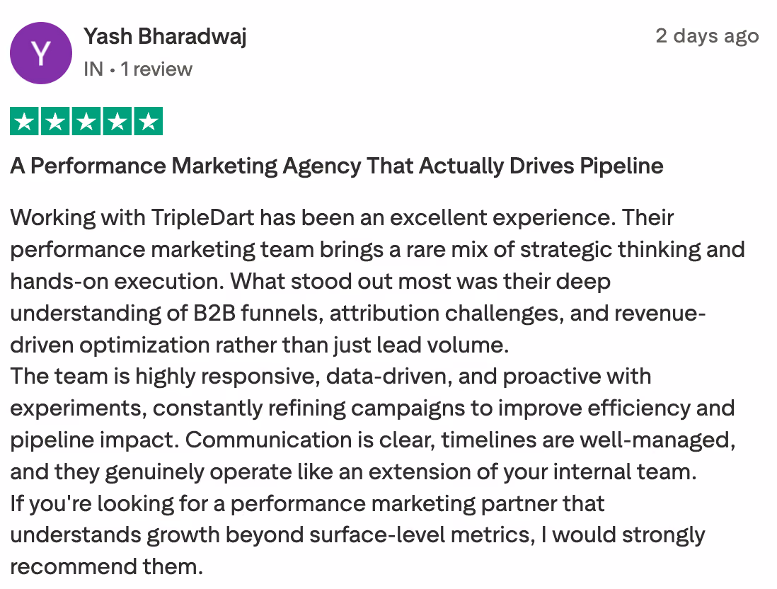 Tripledart Rating