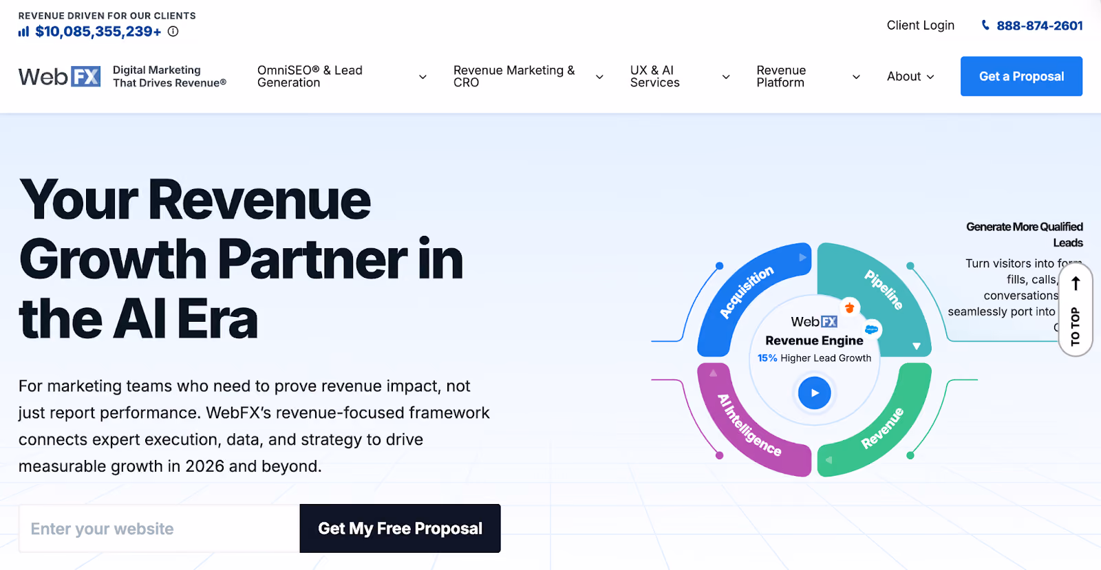 WebFX Homepage