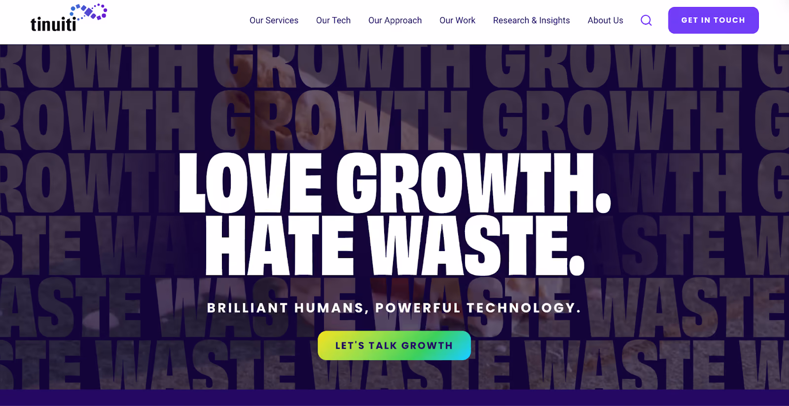 Tinuiti Homepage