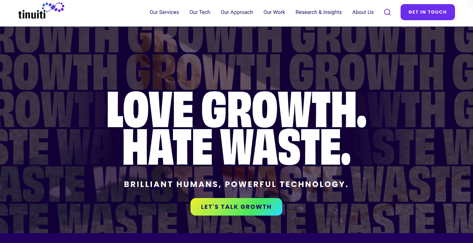 Tinuiti Homepage