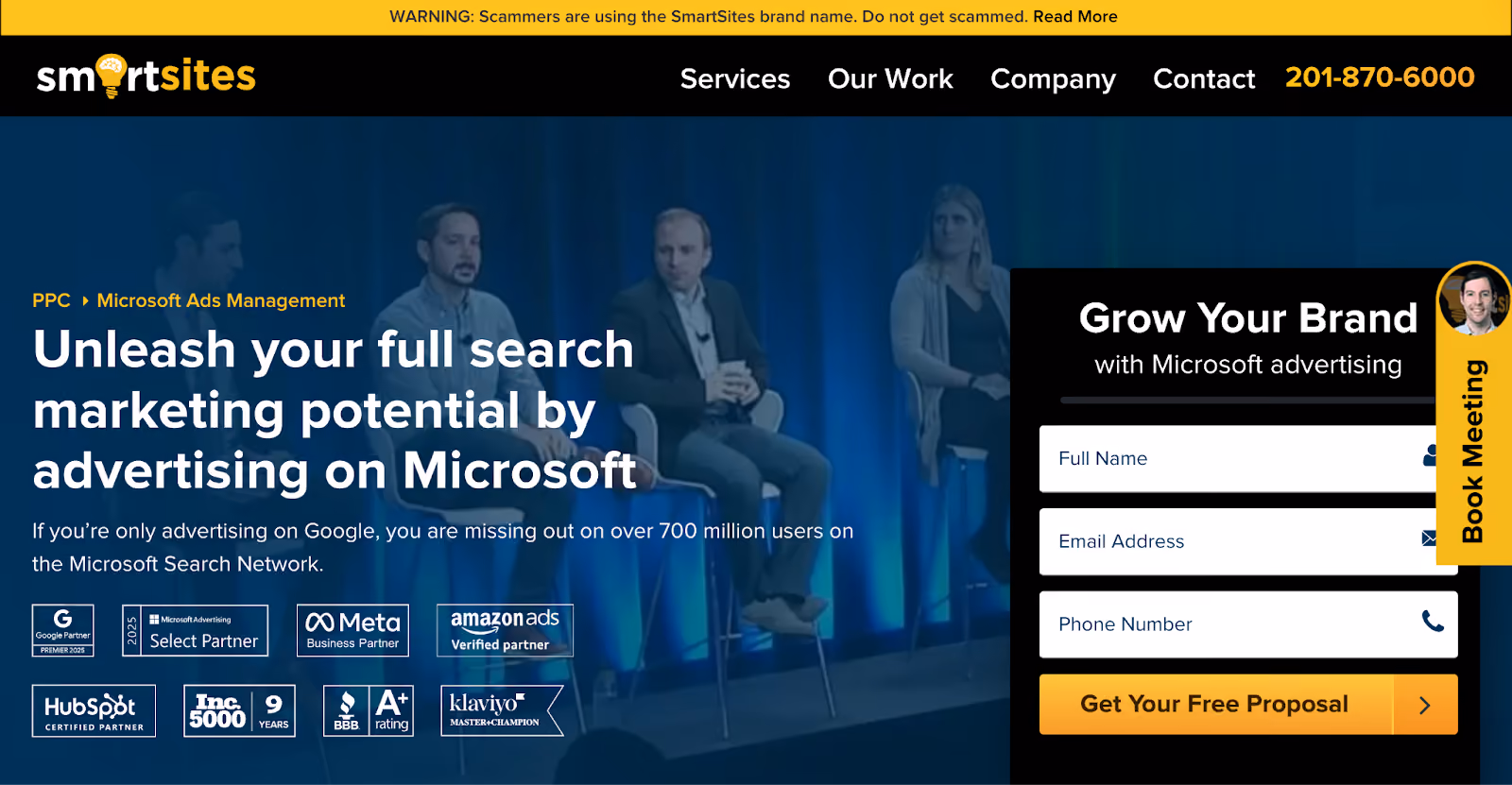 Smartsites Homepage