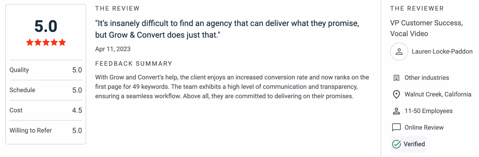 Grow and Convert-Review