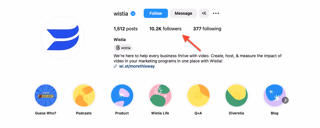 wistia social media content marketing