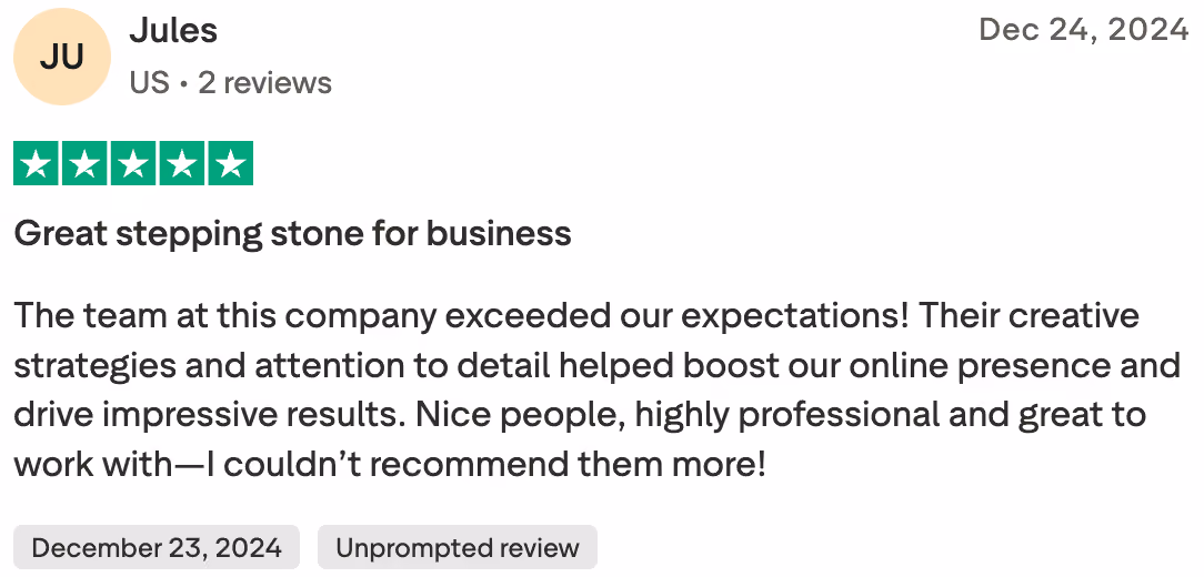 Vayner Media ratings and reviews