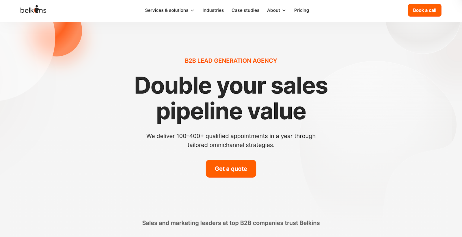 Belkins Homepage