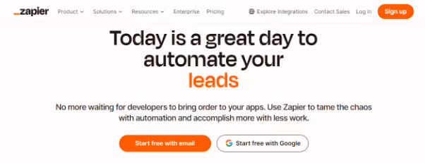 programmatic seo for saas with zapier
