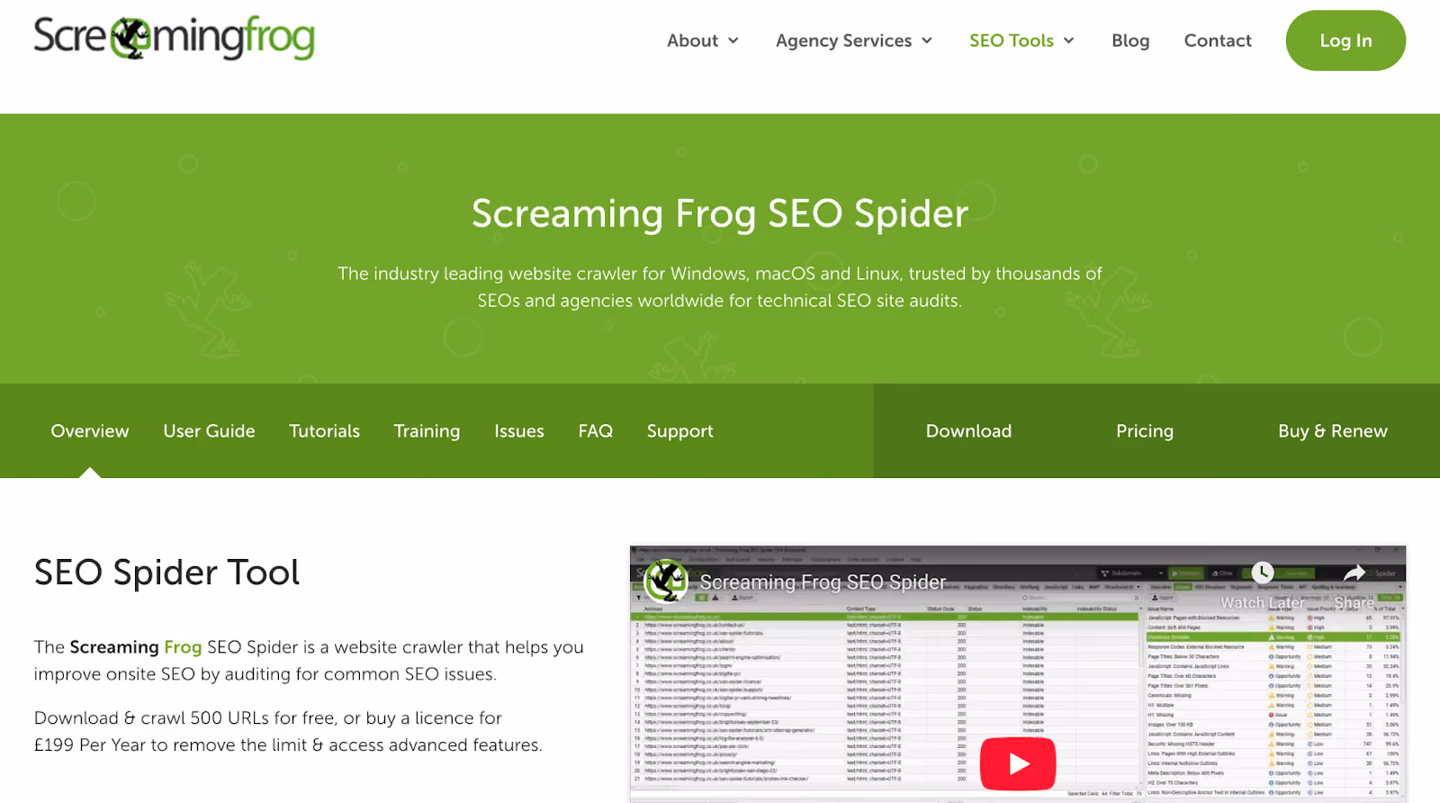 Screaming Frog