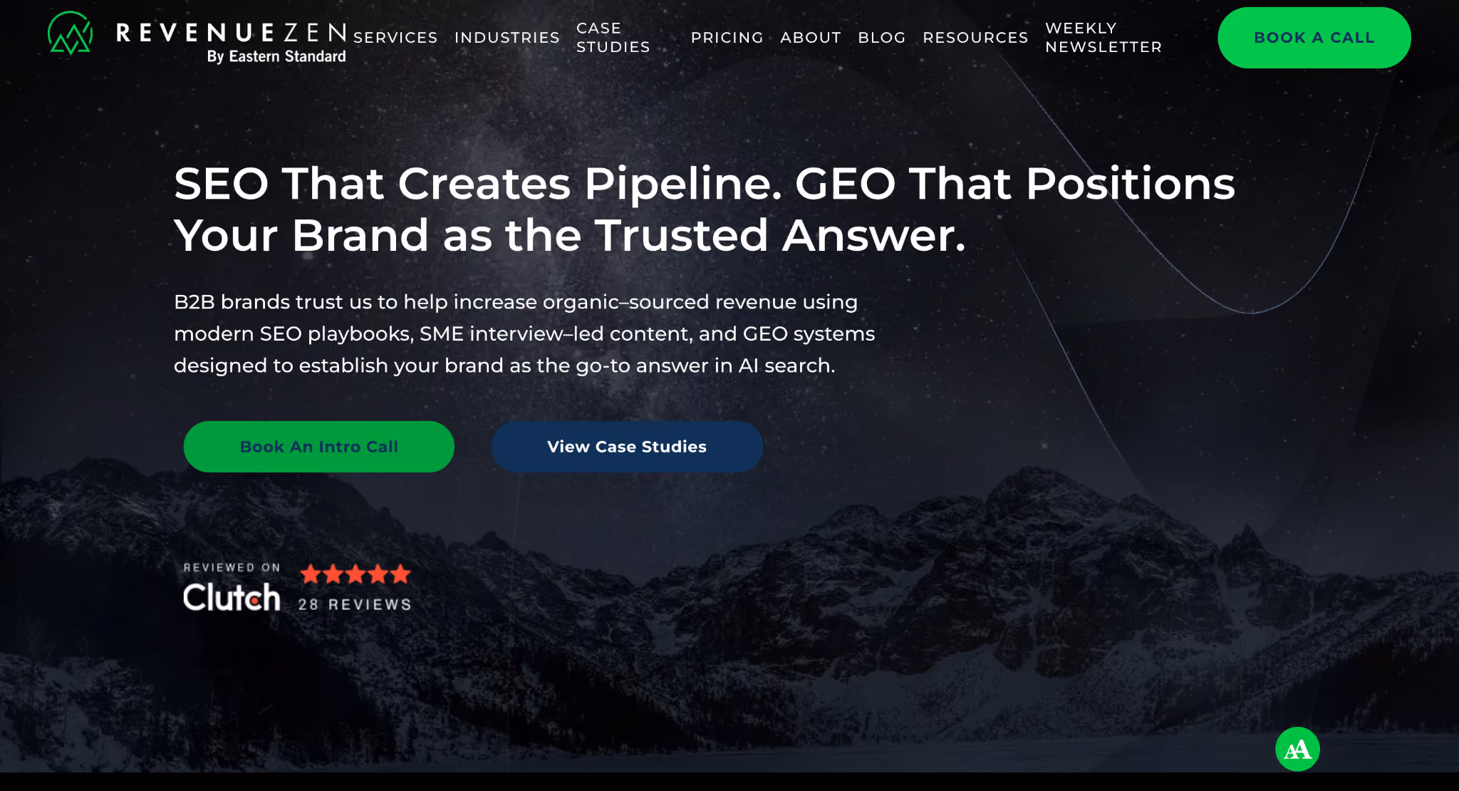 RevenueZen Homepage