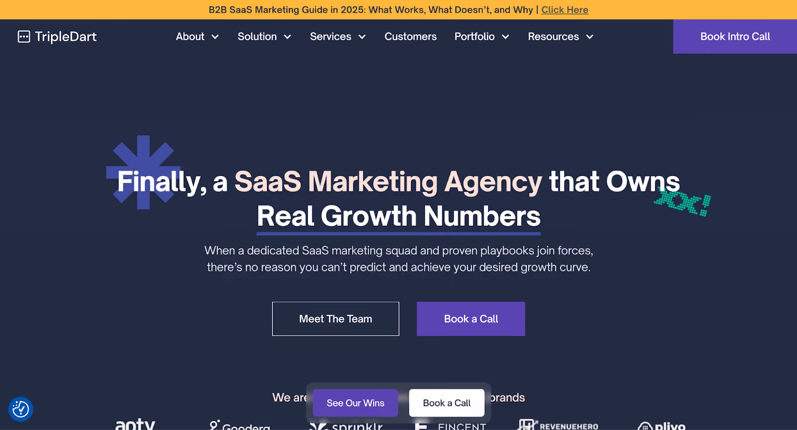 TripleDart is a full-service B2B marketing agency for brands of all growth stages.