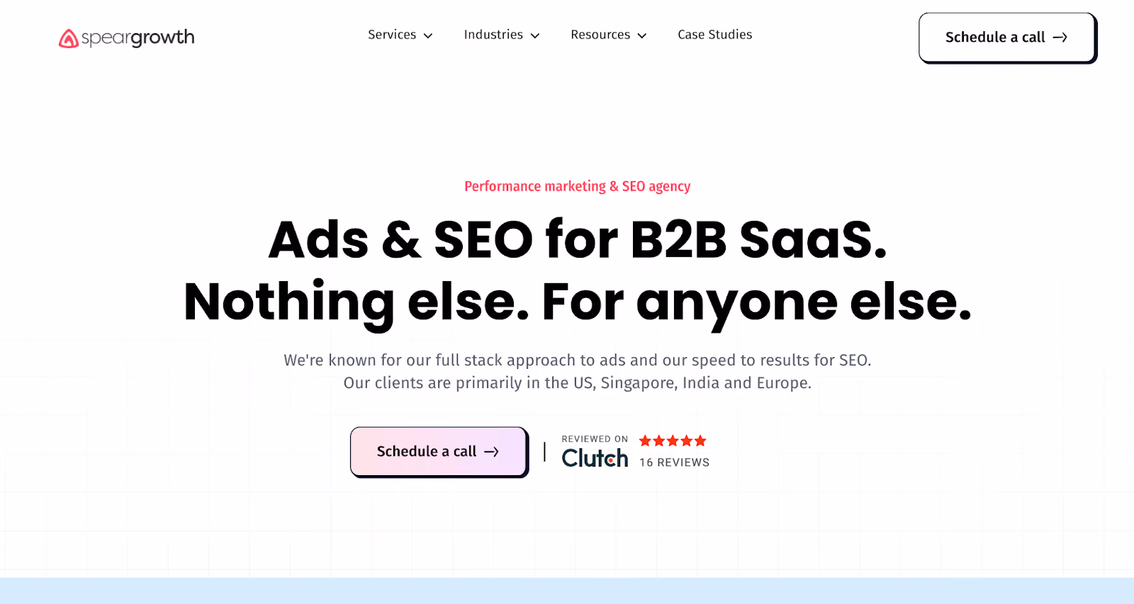 SpearGrowth Homepage