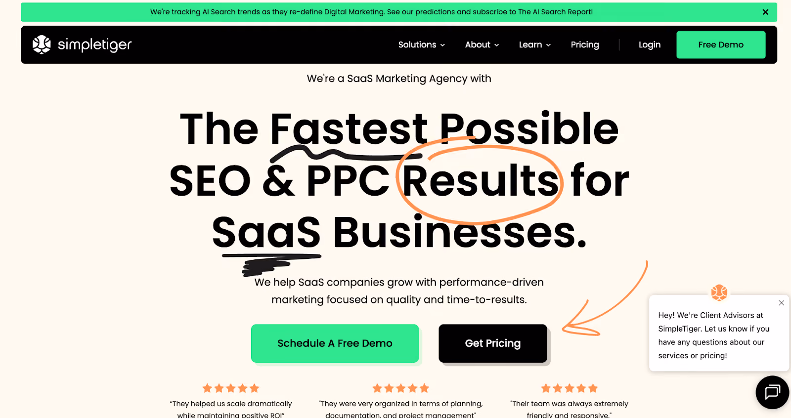 SimpleTiger Homepage