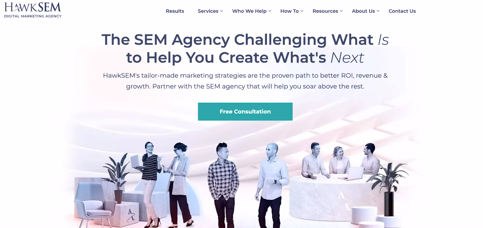 HawkSEM Homepage