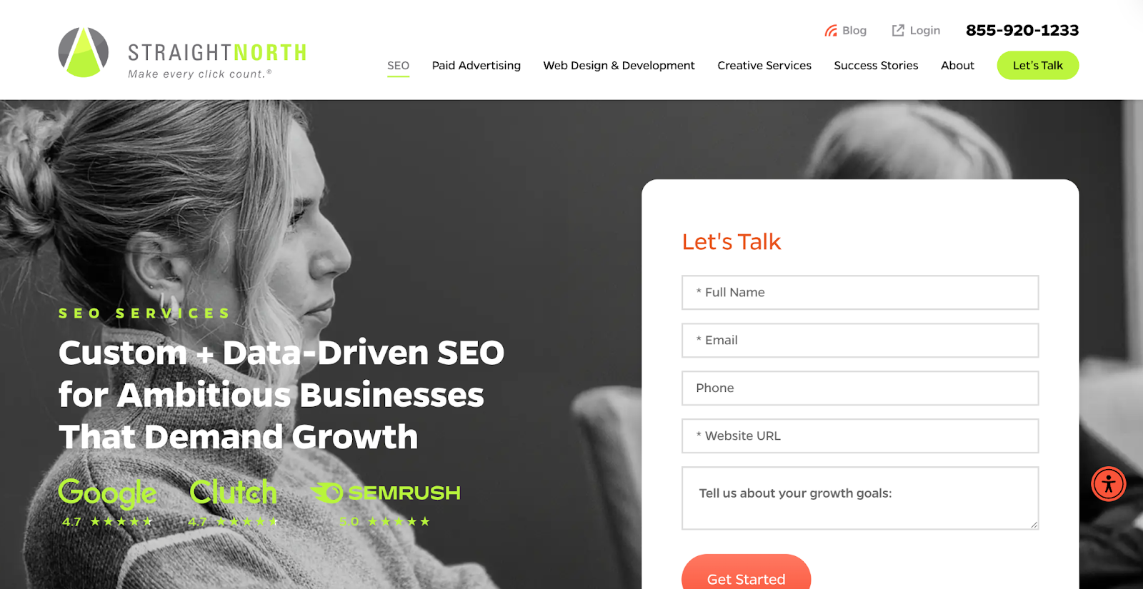 StraightNorth Homepage